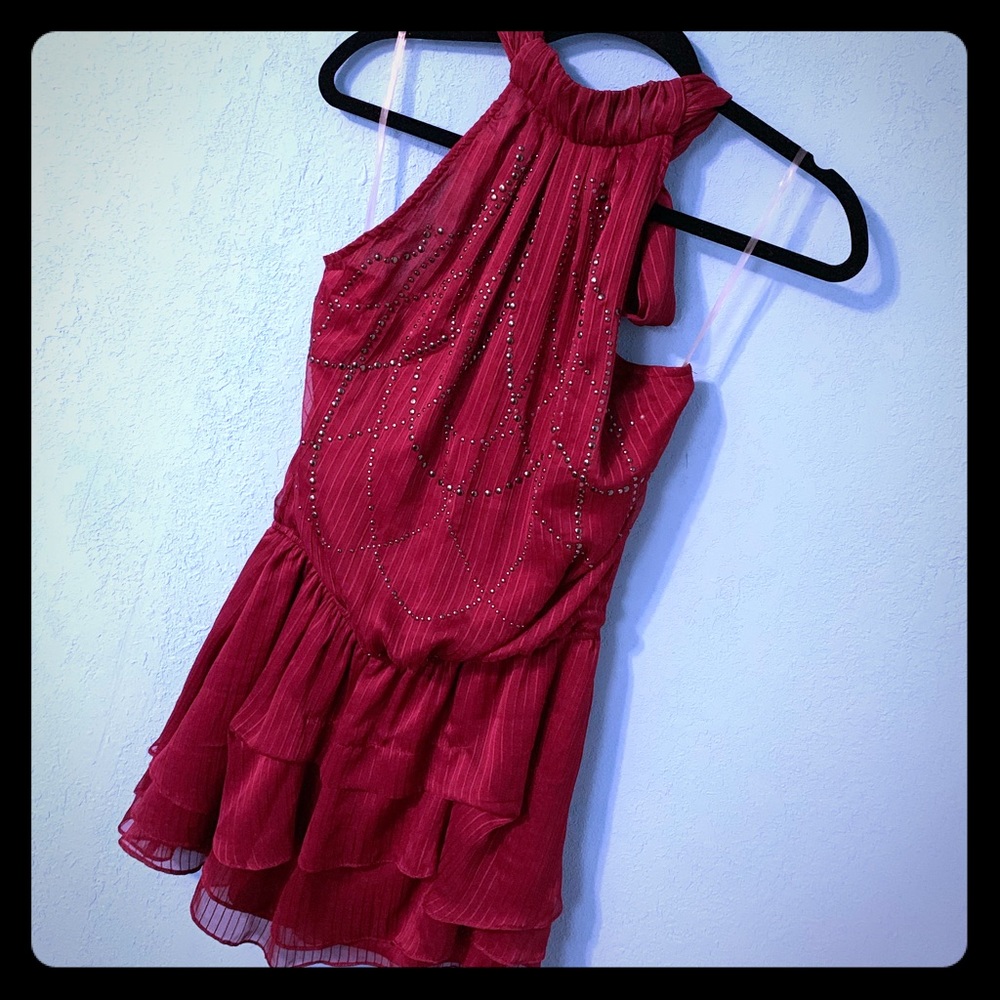 Luluvia Maroon Top or Dress